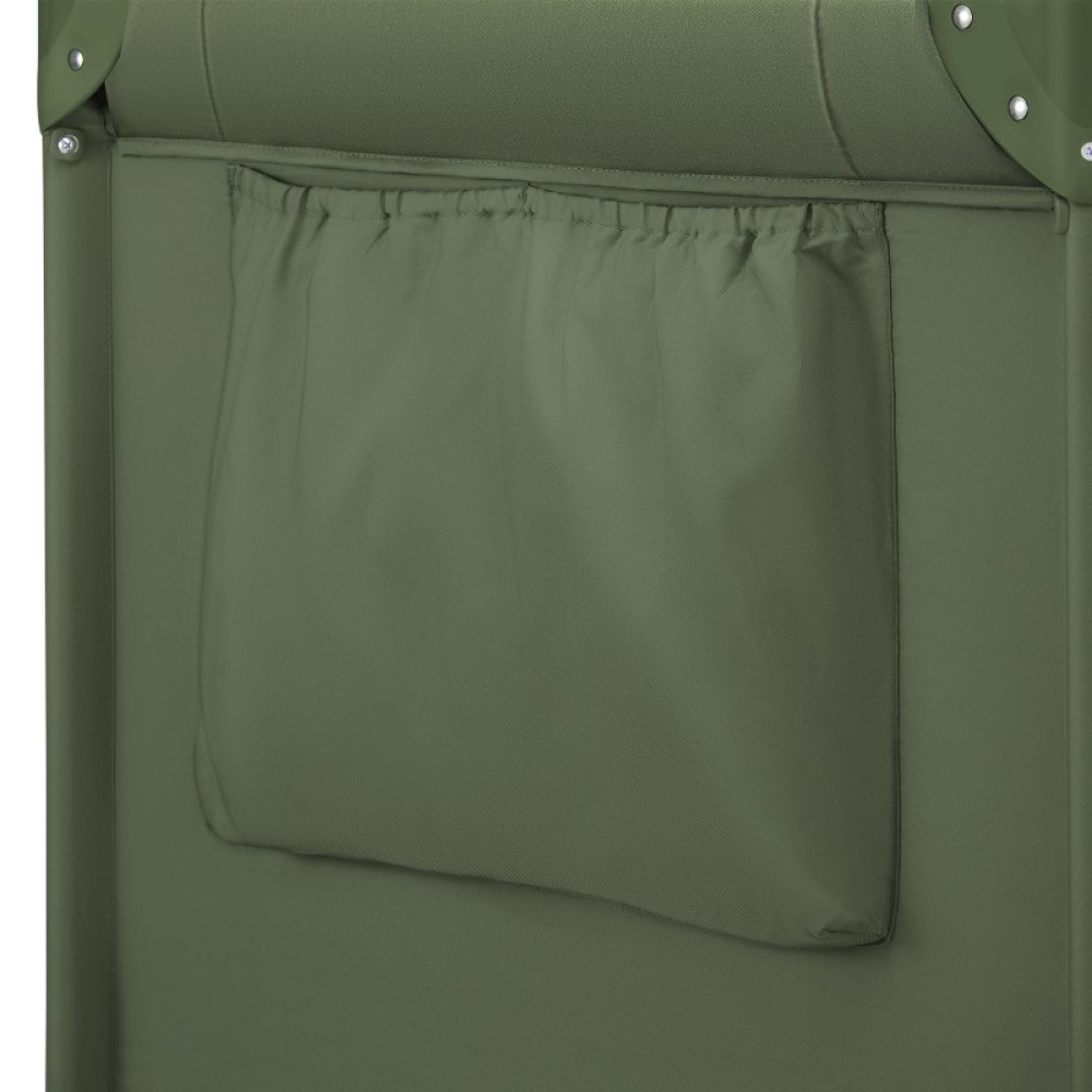 Lionelo Jasmin Easy Fold - дитячий манеж-ліжечко 2 в 1 • Green Olive Lionelo Jasmin Easy Fold - дитячий манеж-ліжечко 2 в 1 • Green Olive