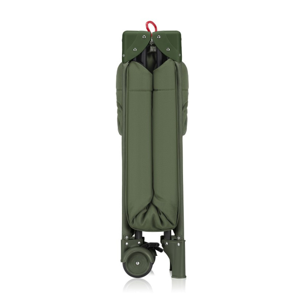 Lionelo Jasmin Easy Fold - дитячий манеж-ліжечко 2 в 1 • Green Olive Lionelo Jasmin Easy Fold - дитячий манеж-ліжечко 2 в 1 • Green Olive