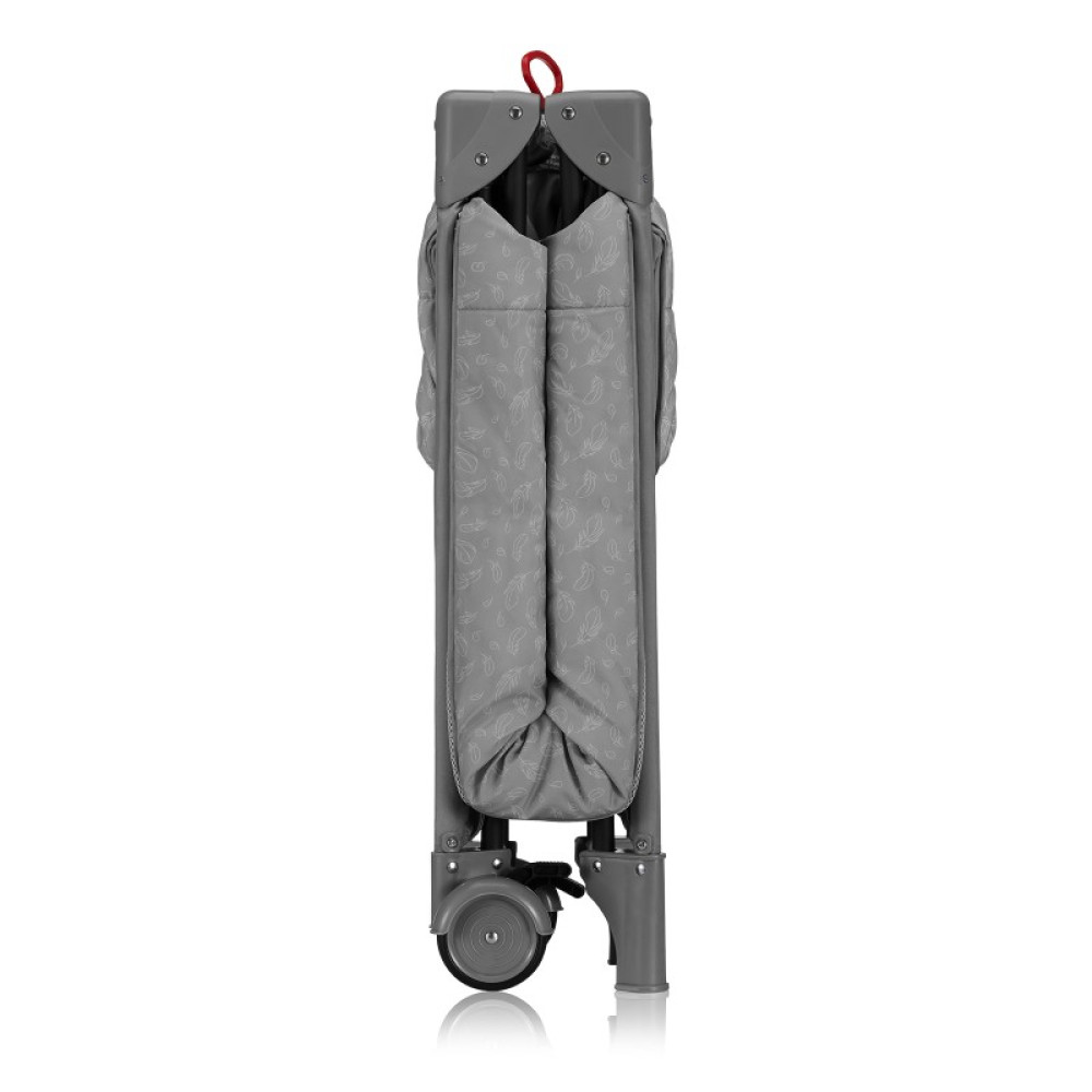 Lionelo Jasmin Easy Fold - дитячий манеж-ліжечко 2 в 1 • Grey Stone Lionelo Jasmin Easy Fold - дитячий манеж-ліжечко 2 в 1 • Grey Stone