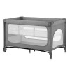 Lionelo Jasmin Easy Fold - дитячий манеж-ліжечко 2 в 1 • Grey Stone