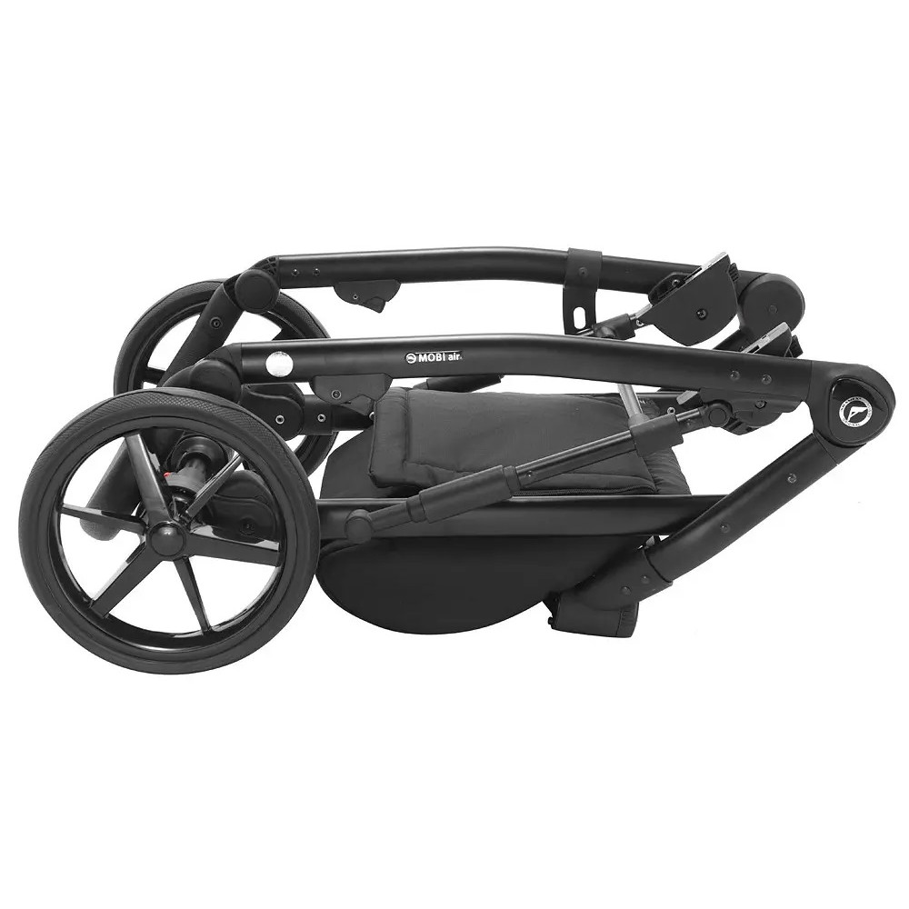Коляска 2 в 1 Adamex Mobi Air (Thermo) Lux TK-54, blue denim (680681)