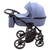 Коляска 2 в 1 Adamex Mobi Air (Thermo) Lux TK-54, blue denim (680681)