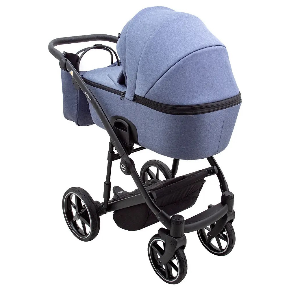 Коляска 2 в 1 Adamex Mobi Air (Thermo) Lux TK-54, blue denim (680681)