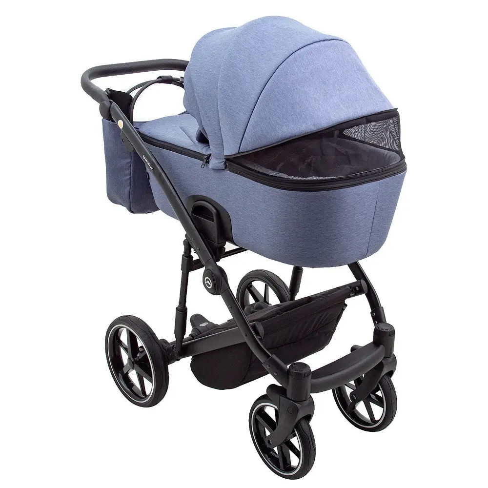 Коляска 2 в 1 Adamex Mobi Air (Thermo) Lux TK-54, blue denim (680681)