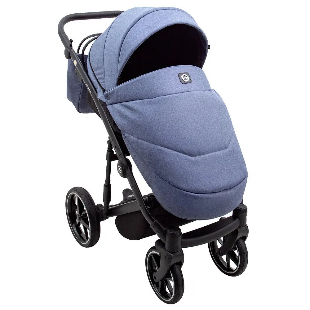 Коляска 2 в 1 Adamex Mobi Air (Thermo) Lux TK-54, blue denim (680681)