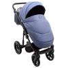 Коляска 2 в 1 Adamex Mobi Air (Thermo) Lux TK-54, blue denim (680681)