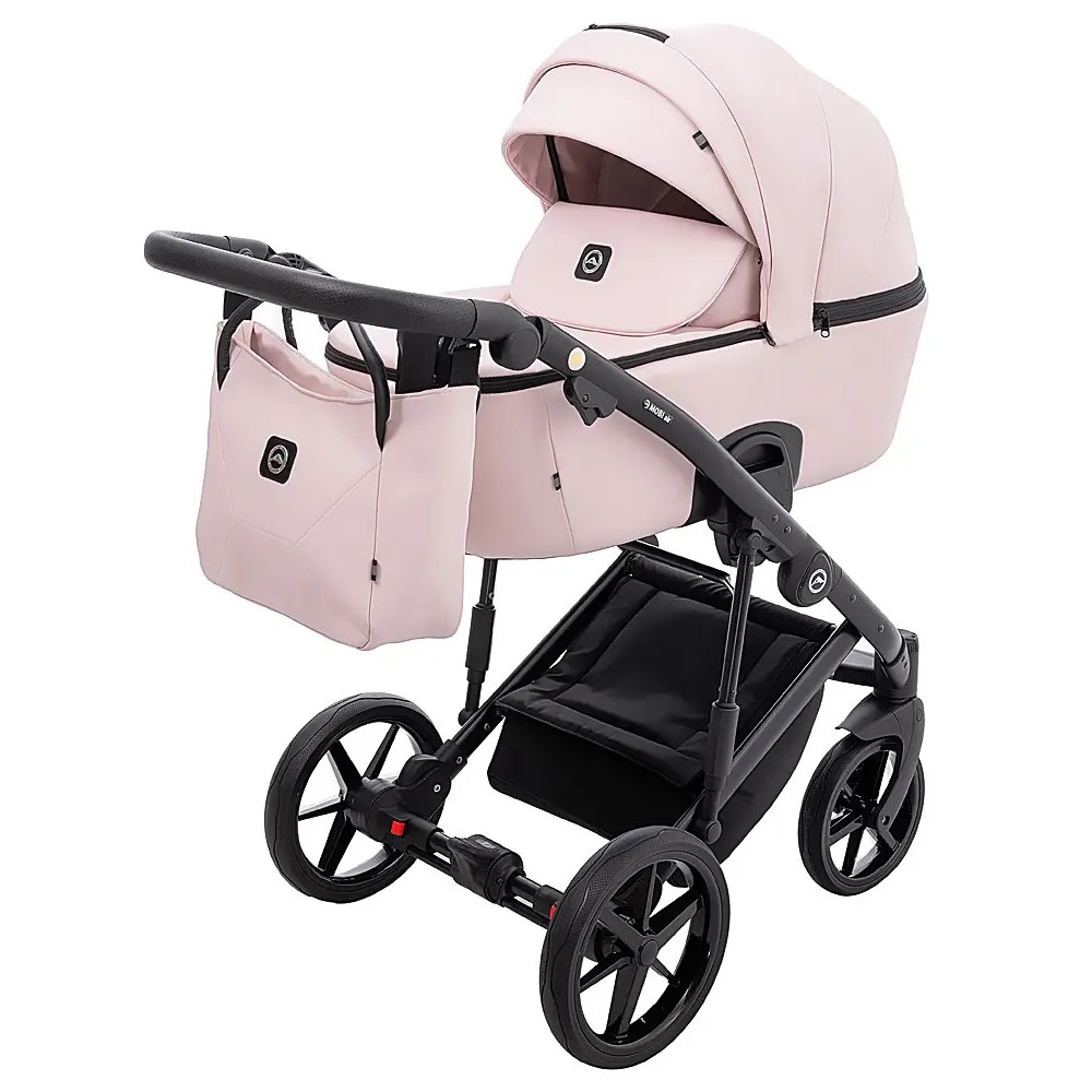 Коляска 2 в 1 Adamex Mobi Air (Thermo) ECO SA-15, powder pink (681095)