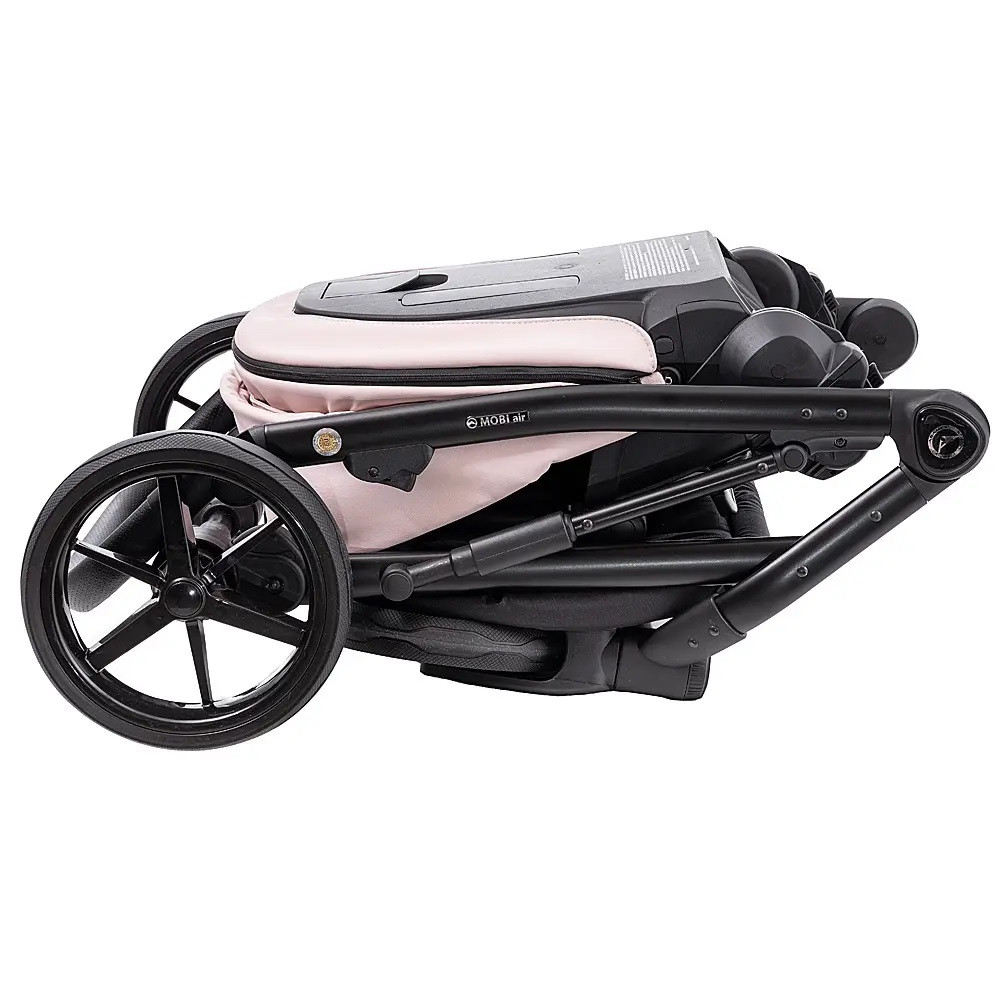 Коляска 2 в 1 Adamex Mobi Air (Thermo) ECO SA-15, powder pink (681095) Коляска 2 в 1 Adamex Mobi Air (Thermo) ECO SA-15, powder pink (681095)