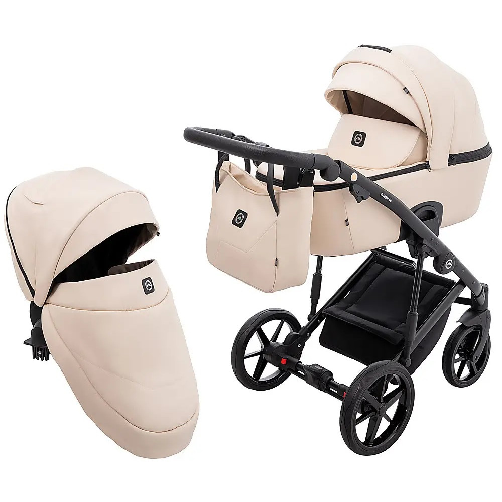 Коляска 2 в 1 Adamex Mobi Air (Thermo) ECO SA-8, beige (681090)