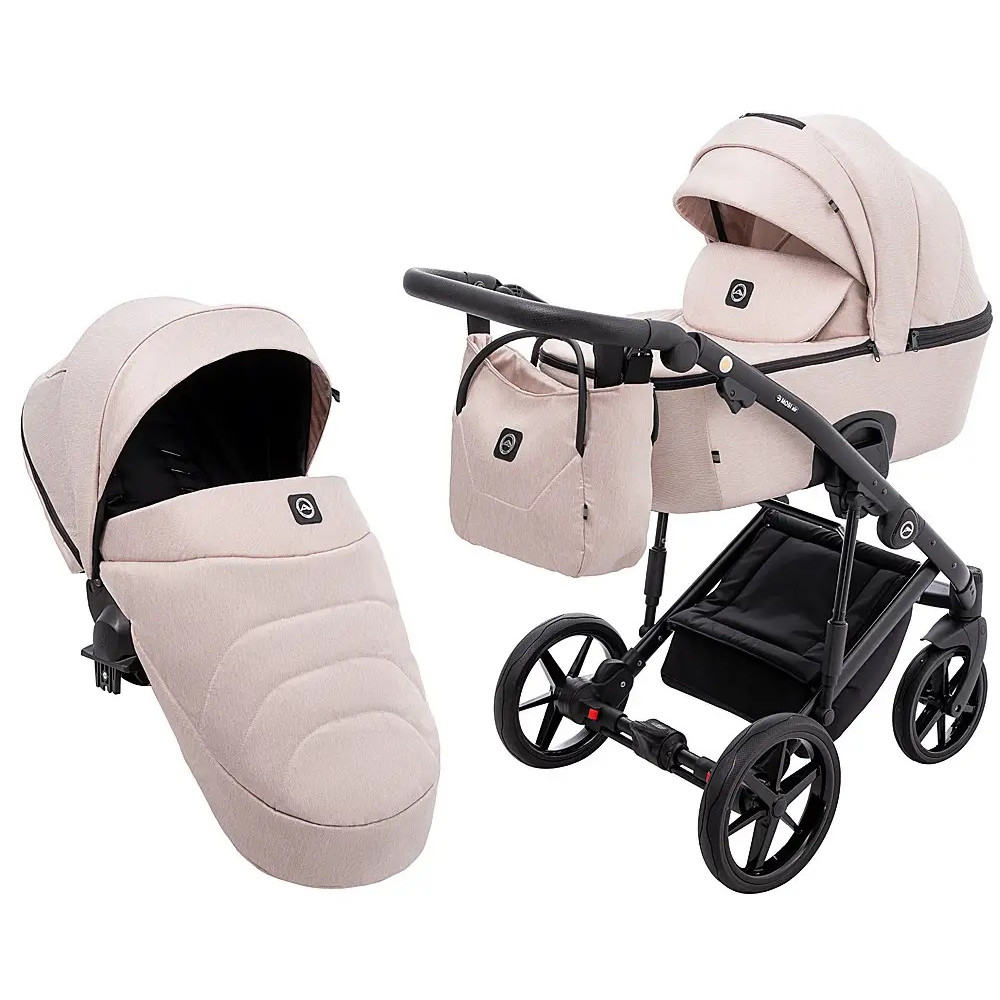 Коляска 2 в 1 Adamex Mobi Air (Thermo) TIP TK-20, beige (681089)