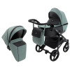 Коляска 2 в 1 Bair City Soft 29 нефрит-черный (680723)