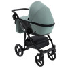 Коляска 2 в 1 Bair City Soft 29 нефрит-черный (680723)