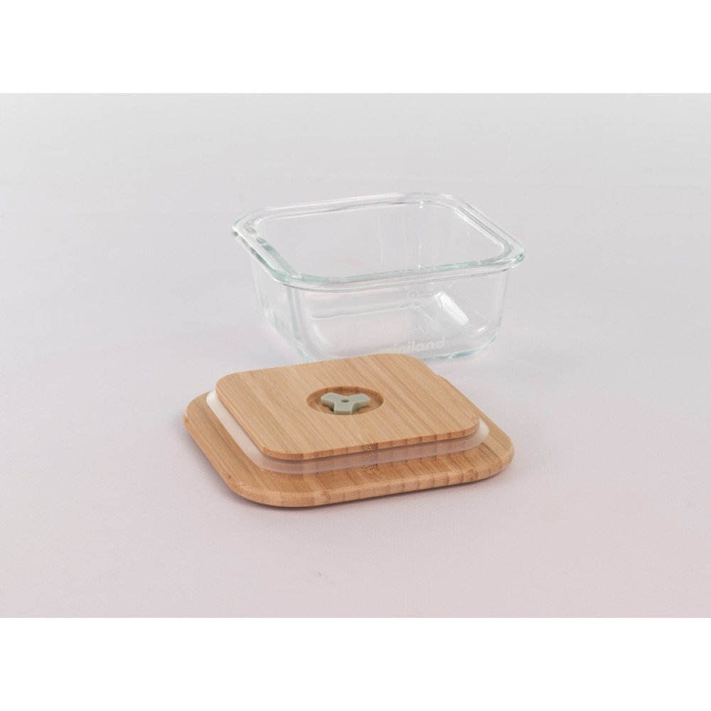 Miniland Pack-2-Go EcoSquare - термосумка з контейнерами (скло) 2х210 мл • Chip 