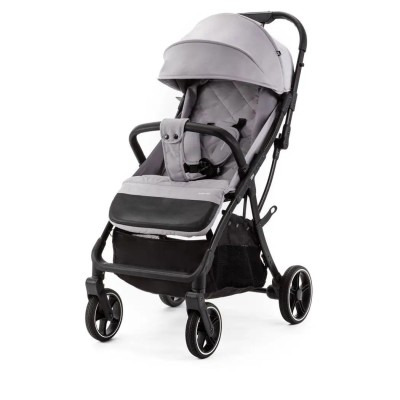 Adamex Tino - прогулянкова коляска, компактне автоскладання, всесезонна • Grey