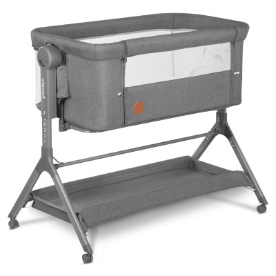 Lionelo Leonie Plus - приставная детская кроватка 3 в 1 • Grey Stone Lionelo Leonie Plus - приставная детская кроватка 3 в 1 • Grey Stone