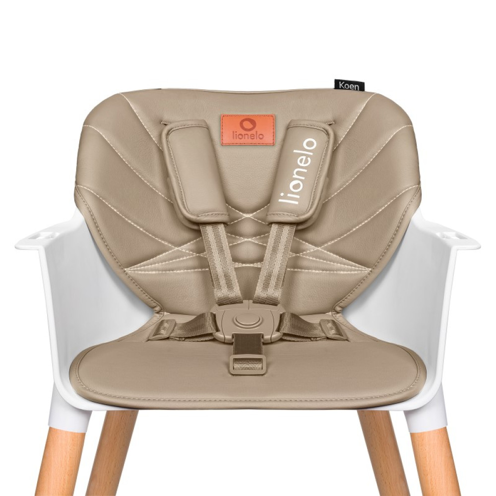 Стільчик для годування Lionelo Koen Beige Sand Стільчик для годування Lionelo Koen Beige Sand
