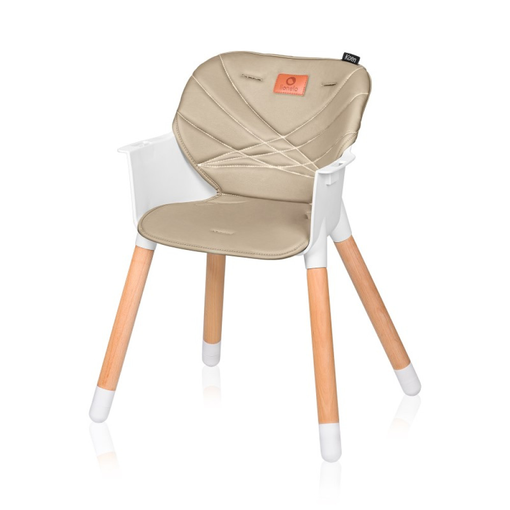 Стільчик для годування Lionelo Koen Beige Sand Стільчик для годування Lionelo Koen Beige Sand