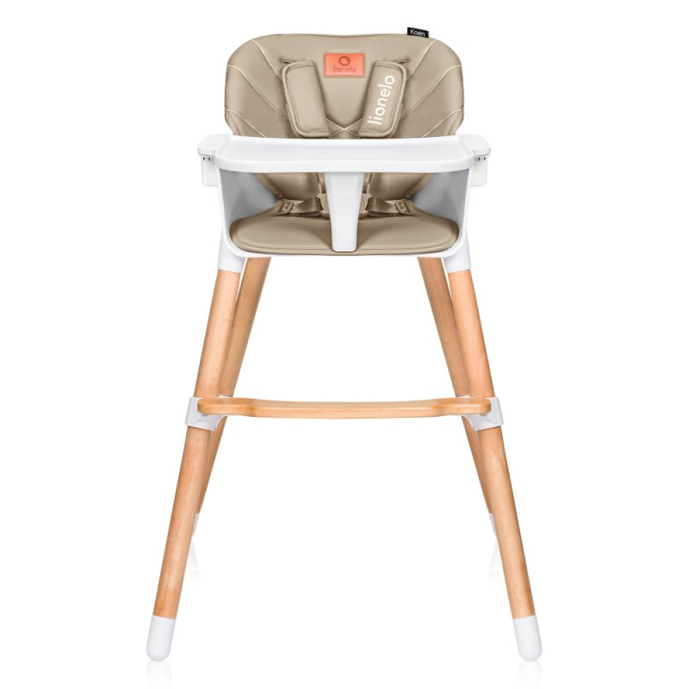 Стільчик для годування Lionelo Koen Beige Sand Стільчик для годування Lionelo Koen Beige Sand