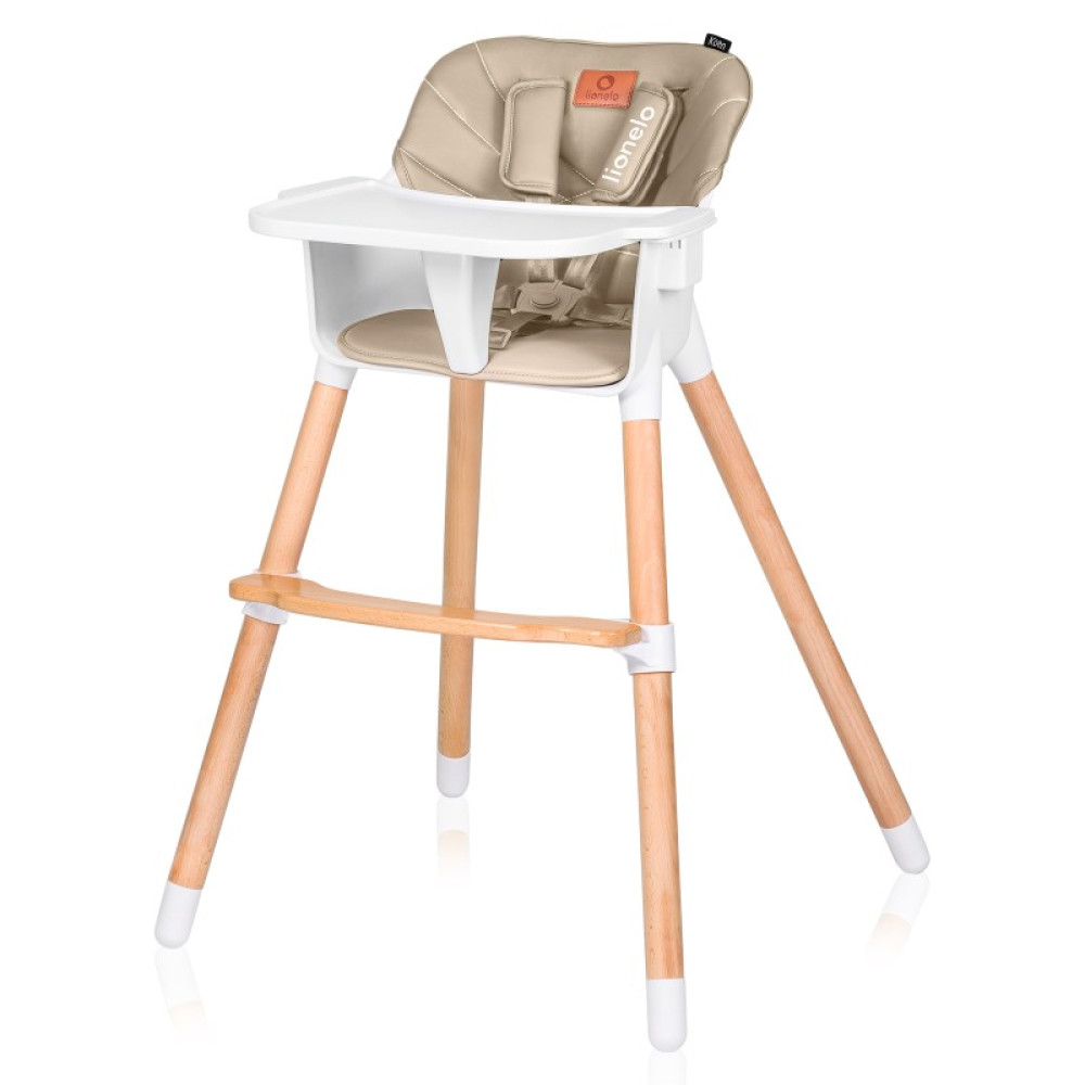Стільчик для годування Lionelo Koen Beige Sand