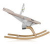 Lionelo Dalia Rocker - детское кресло-качалка, шезлонг для новорожденного с игрушкой • Beige Sand