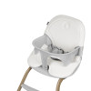 Lionelo Dalia Set - набор шезлонг-качалка для новорожденного и стульчик для кормления, функциональность 4 в 1, легкая трансформация • Grey Stone Natural