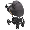Коляска 2 в 1 Bair Onyx Soft OS-747, black (680957)
