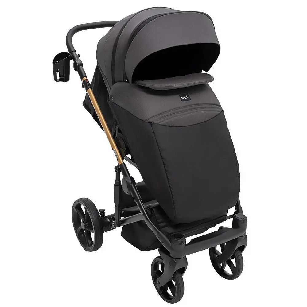 Коляска 2 в 1 Bair Onyx Soft OS-747, black (680957) Коляска 2 в 1 Bair Onyx Soft OS-747, black (680957)