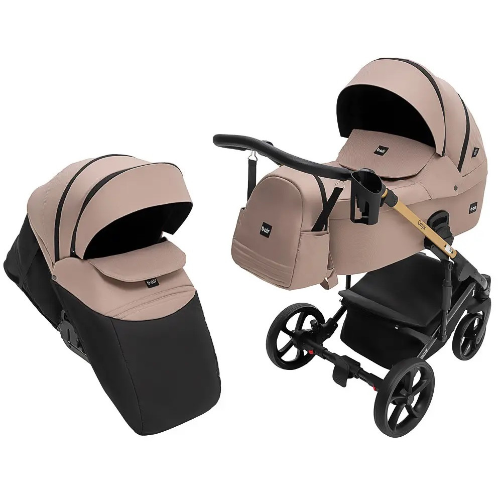 Коляска 2 в 1 Bair Onyx Onyx Soft OS-455, capuchino (680956)