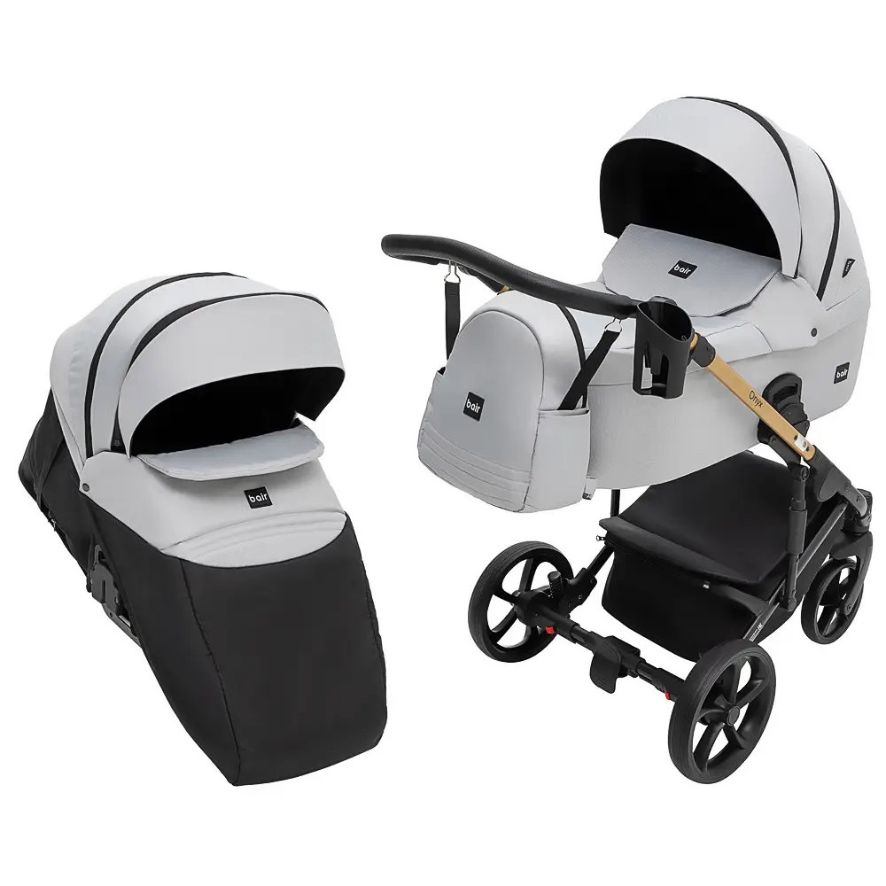 Коляска 2 в 1 Bair Onyx Onyx Soft OS-218, grey (680955)