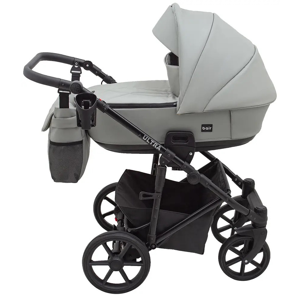 Коляска 2 в 1 Bair Ultra Eco U-45, light-grey (680616) Коляска 2 в 1 Bair Ultra Eco U-45, light-grey (680616)