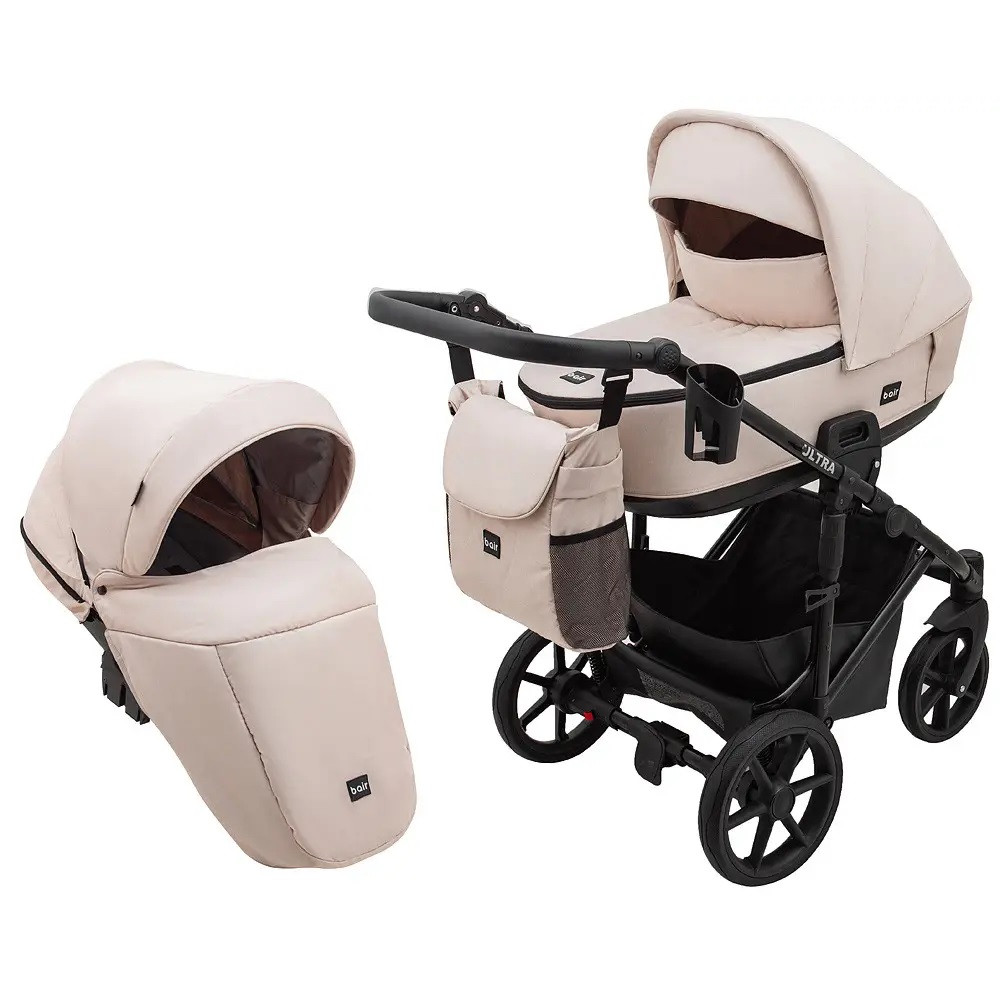 Коляска 2 в 1 Bair Ultra Soft U-834, beige (680624)
