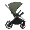 Lionelo Mika Plus - детская коляска 2 в 1,  всесезонная коляска с люлькой для новорожденных, быстрое складывание • Green Olive