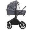 Lionelo Mika Plus - детская коляска 2 в 1,  всесезонная коляска с люлькой для новорожденных, быстрое складывание • Grey Stone