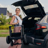 Lionelo Mika Plus - детская коляска 3 в 1,  автокресло, всесезонная коляска с люлькой для новорожденных, быстрое складывание • Brown Rust