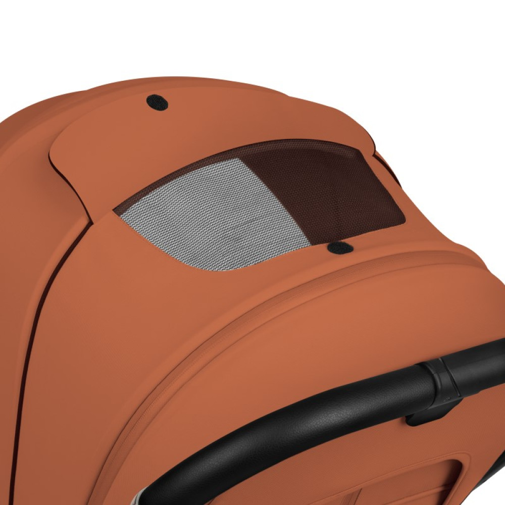 Lionelo Mika Plus - детская коляска 3 в 1,  автокресло, всесезонная коляска с люлькой для новорожденных, быстрое складывание • Brown Rust