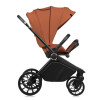 Lionelo Mika Plus - детская коляска 3 в 1,  автокресло, всесезонная коляска с люлькой для новорожденных, быстрое складывание • Brown Rust