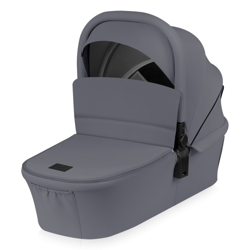 Lionelo Mika Plus - дитяча коляска 3 в 1, автокрісло, всесезонний візочок з люлькою для новонароджених, швидке складання • Grey Stone Lionelo Mika Plus - дитяча коляска 3 в 1, автокрісло, всесезонний візочок з люлькою для новонароджених, швидке складання • Grey Stone