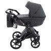 Bair Kiwi Plus Soft - дитяча коляска 2 в 1, всесезонний візочок з люлькою для новонароджених • Graphite (BKP-219)