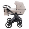 Bair Kiwi Plus Eco - детская коляска 2 в 1, всесезонная коляска с люлькой для новорожденных • Capuchino (BKP-33)
