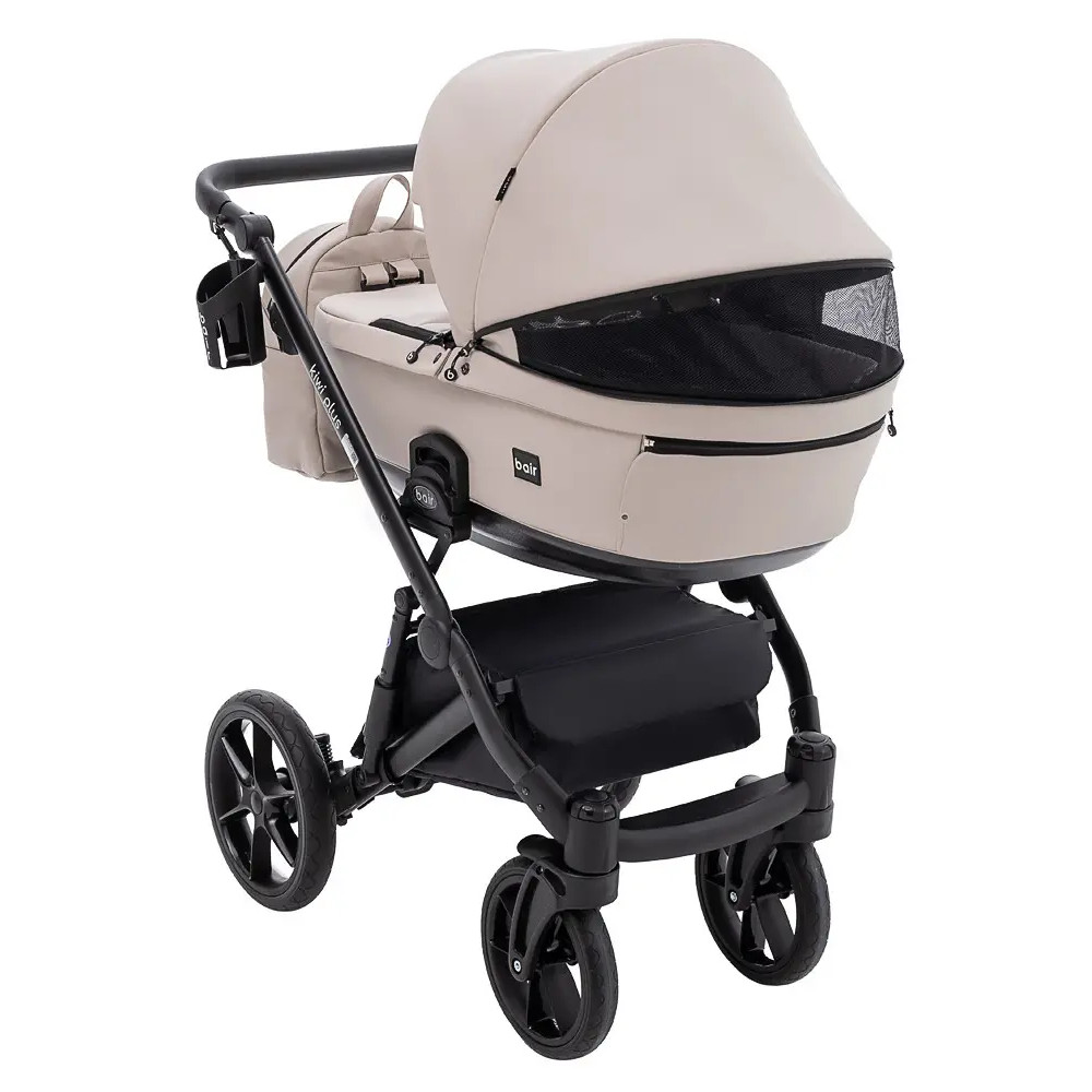 Bair Kiwi Plus Eco - детская коляска 2 в 1, всесезонная коляска с люлькой для новорожденных • Capuchino (BKP-33) Bair Kiwi Plus Eco - детская коляска 2 в 1, всесезонная коляска с люлькой для новорожденных • Capuchino (BKP-33)