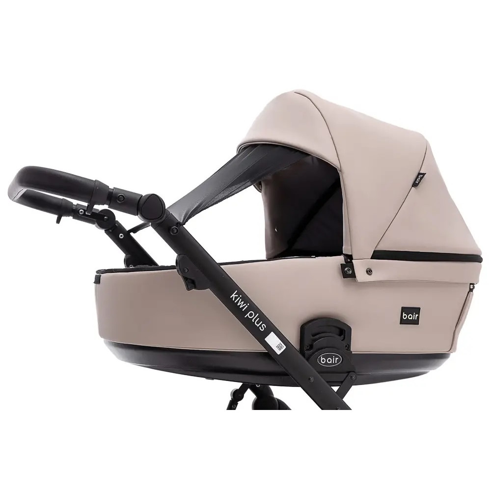 Bair Kiwi Plus Eco - детская коляска 2 в 1, всесезонная коляска с люлькой для новорожденных • Capuchino (BKP-33) Bair Kiwi Plus Eco - детская коляска 2 в 1, всесезонная коляска с люлькой для новорожденных • Capuchino (BKP-33)