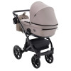 Bair Kiwi Plus Soft - детская коляска 2 в 1, всесезонная коляска с люлькой для новорожденных • Capuchino (BKP-455)