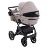 Bair Kiwi Plus Soft - детская коляска 2 в 1, всесезонная коляска с люлькой для новорожденных • Capuchino (BKP-455)
