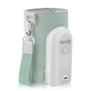 Lionelo Thermup Go Evo - мобильный подогреватель для бутылочек, 5 уровней нагрева, USB-C, до 9 часов работы, ⌀50-80 мм • Green Sage