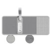 Lionelo Thermup Go - мобільний підігрівач для пляшечок, 5 рівнів нагріву, USB-C, режим підтримки температури • Grey Silver