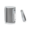 Lionelo Thermup Go - мобільний підігрівач для пляшечок, 5 рівнів нагріву, USB-C, режим підтримки температури • Grey Silver