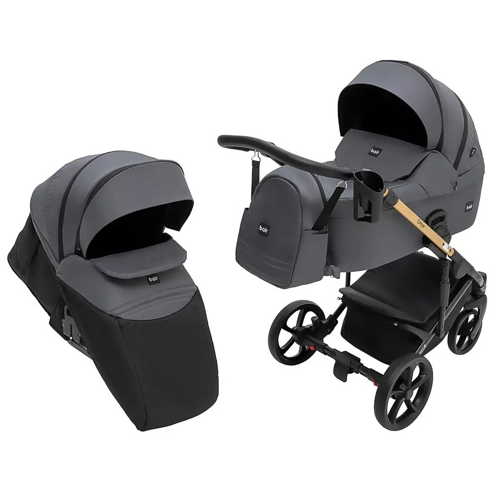 Коляска 2 в 1 Bair Onyx Soft OS-219 graphite (680958) Коляска 2 в 1 Bair Onyx Soft OS-219 graphite (680958)