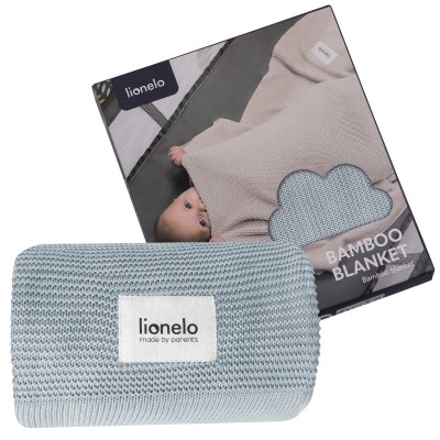 Lionelo Bamboo Blanket - бамбуковое одеяло для новонародженого • Grey