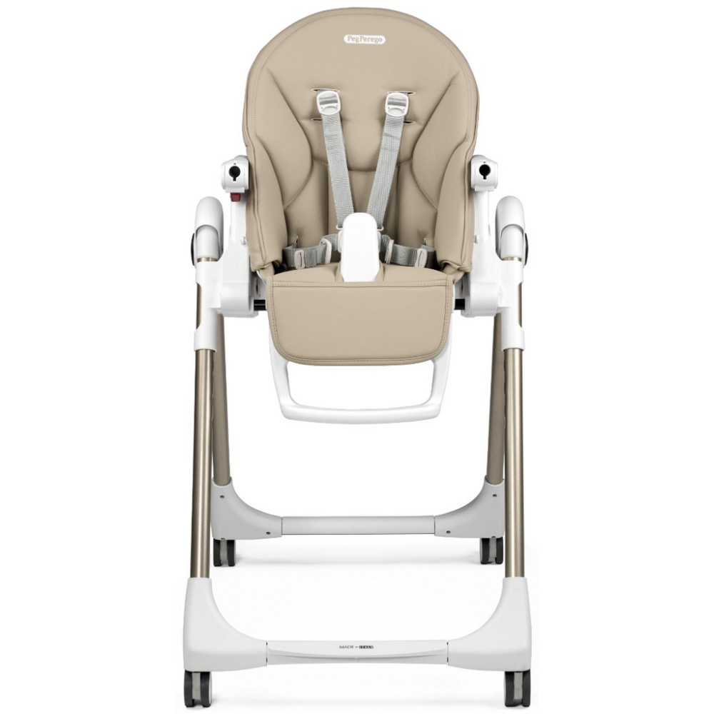Peg Perego Prima Pappa Follow Me - стільчик для годування, шезлонг для новонароджених (регулювання по висоті, нахил спинки, регулювання підніжки), чохол з екошкіри, 4 колеса, компактне складання • Astral Peg Perego Prima Pappa Follow Me - стільчик для годування, шезлонг для новонароджених (регулювання по висоті, нахил спинки, регулювання підніжки), чохол з екошкіри, 4 колеса, компактне складання • Astral