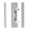 Lionelo Truus Slim Led - бар\'єр, захисні ворота для дітей (регульована ширина 75 - 105 см), з підсвічуванням • Grey